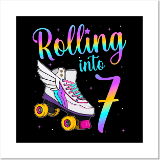 Rolling Into years Lets Roll Im Turning Roller Skates Posters and Art